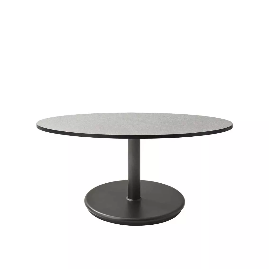 Cane-line Go Loungetisch | Couchtisch mit HPL-Platte Ø 70 cm