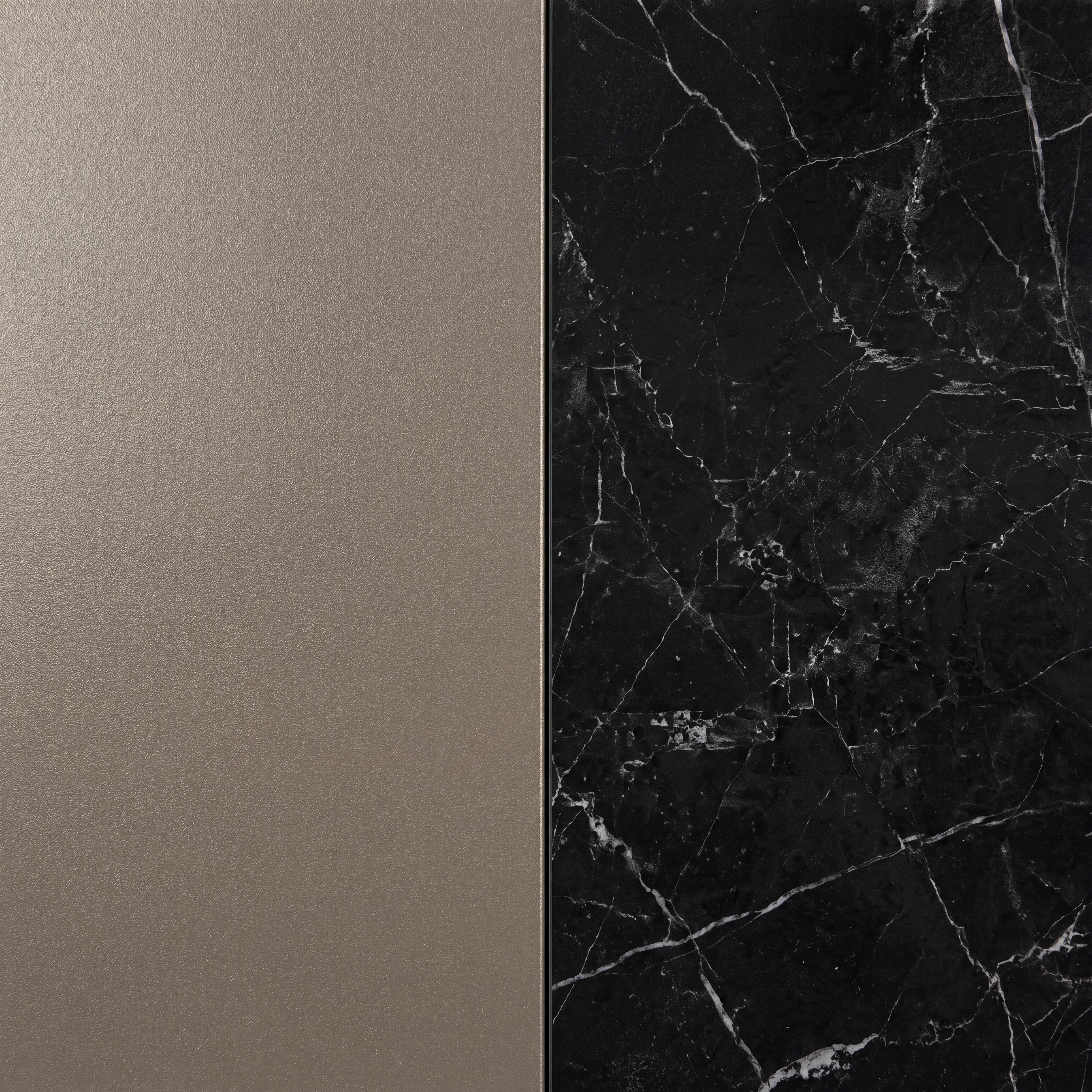 Aluminium beschichtet Sand / Keramik Nero Marquina