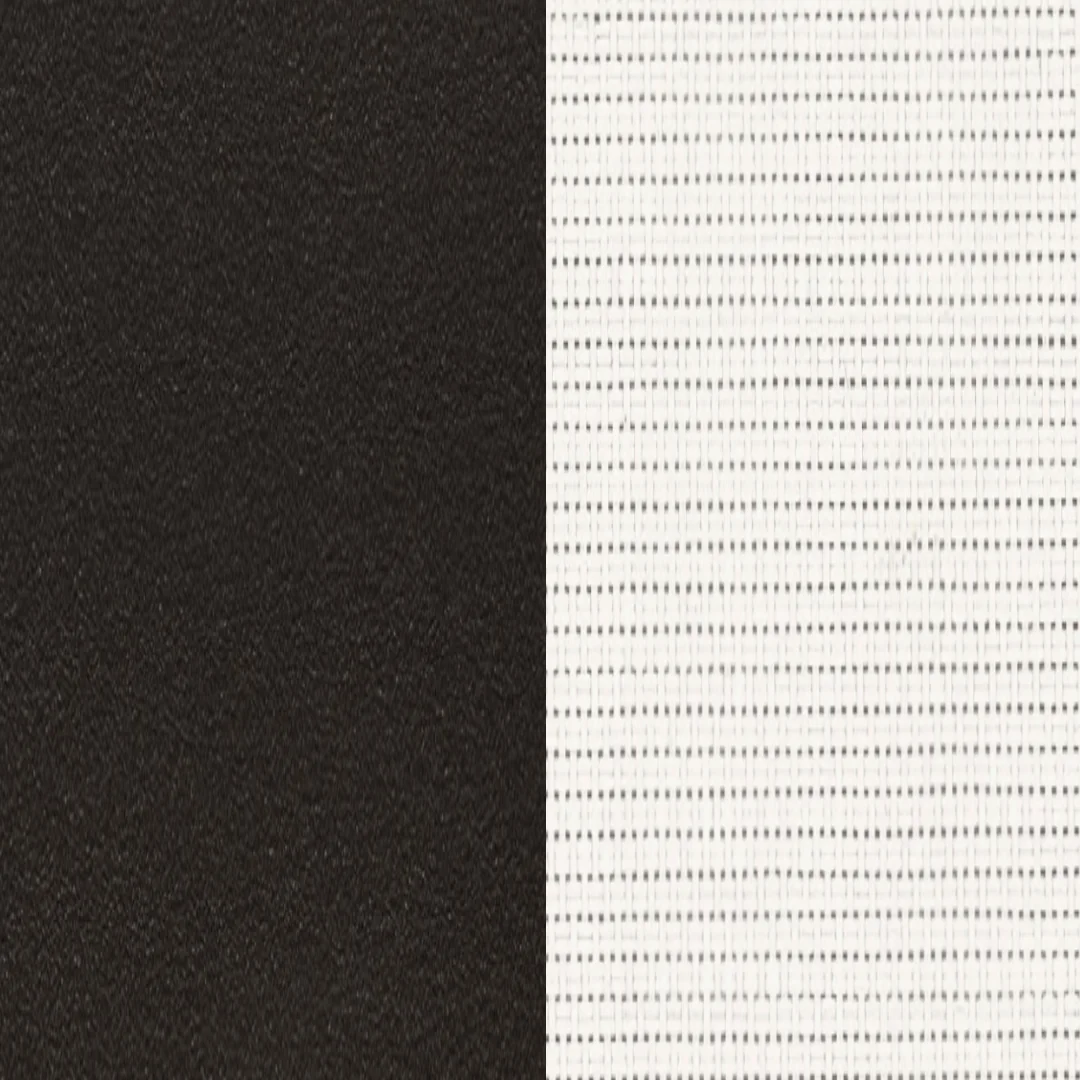 Edelstahl beschichtet Anthrazit / Batyline Weiss