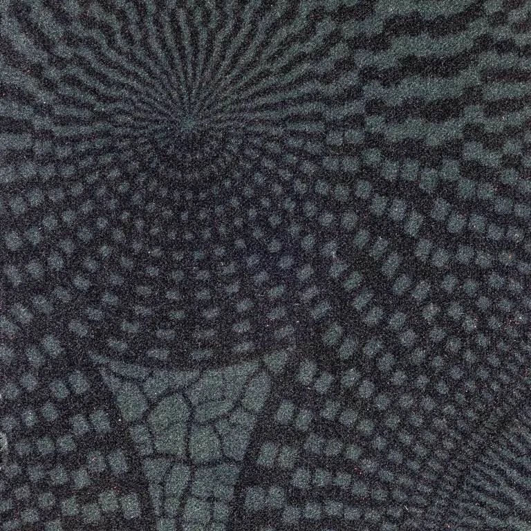 Green | Velvety Fabric Tribal