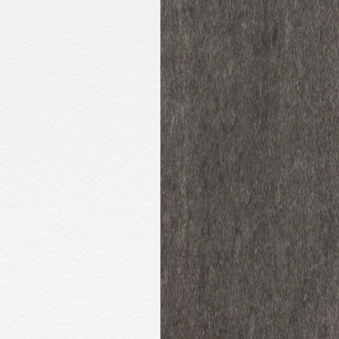 Aluminium beschichtet Weiß / Keramik Terra Marrone