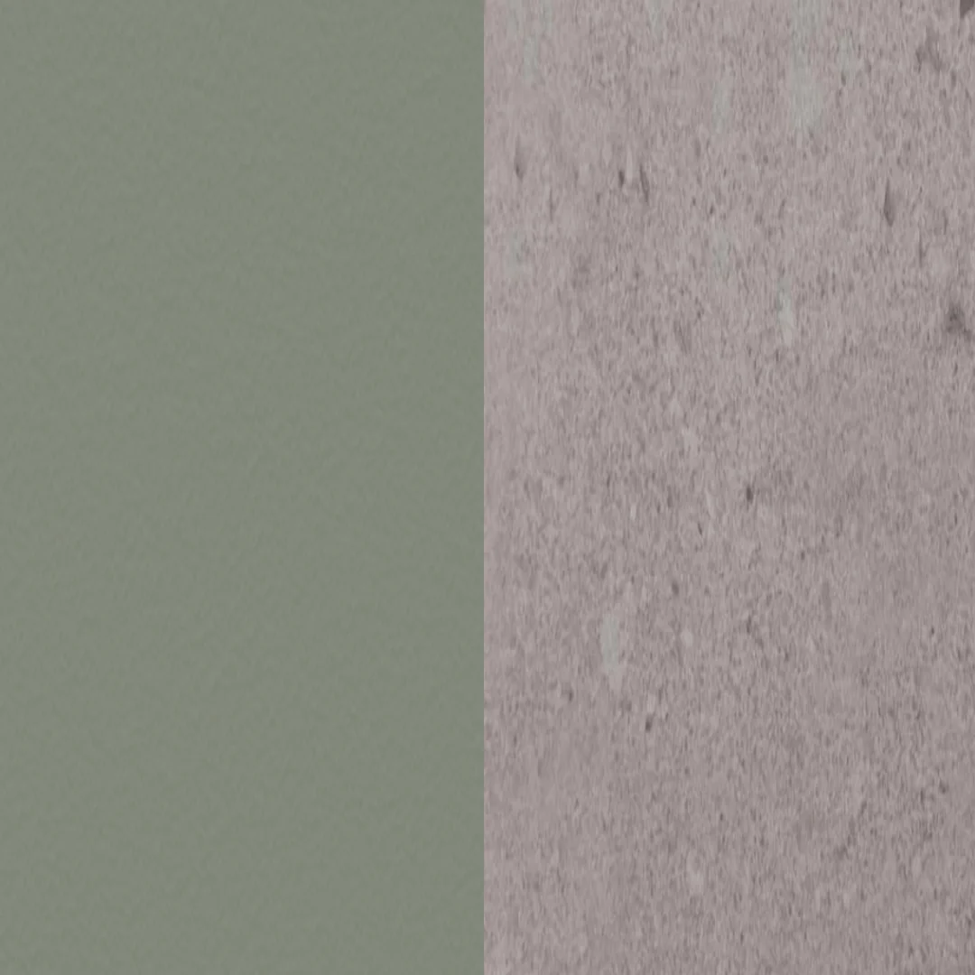 Aluminium beschichtet Sage / Keramik Terra Sabbia