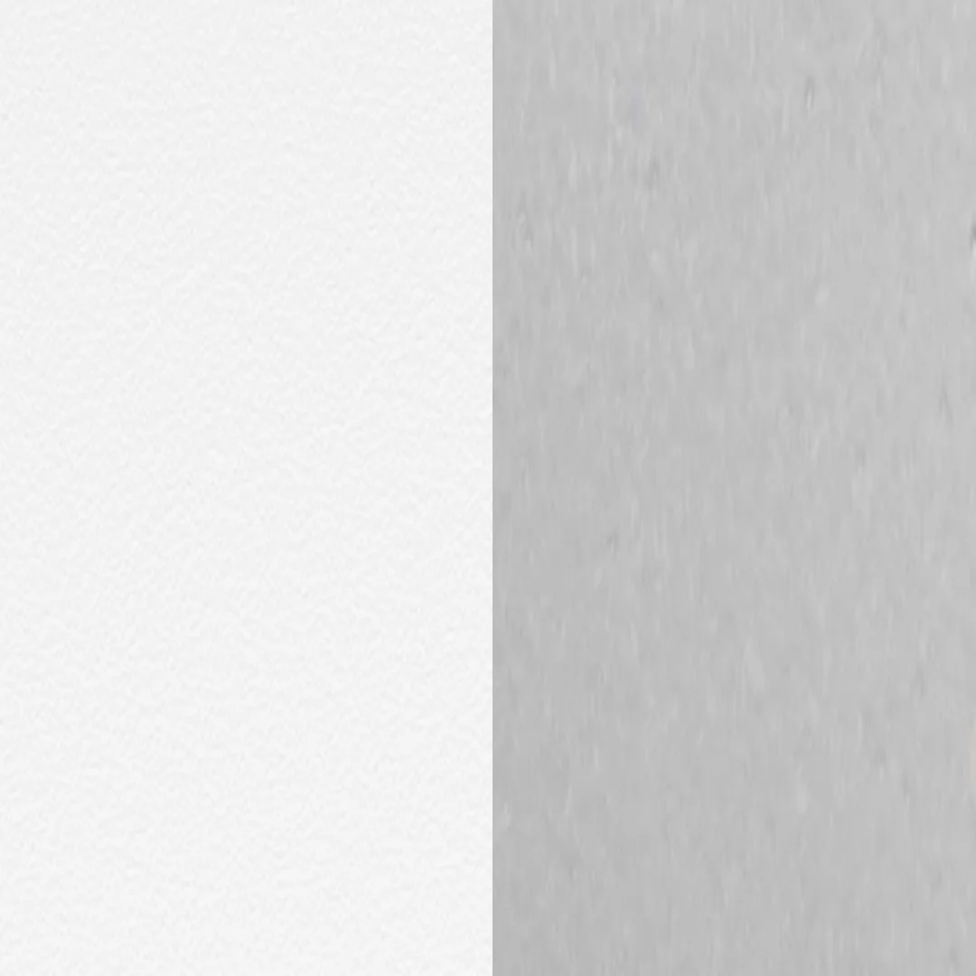 Aluminium beschichtet Weiß / Emaillierter Lavastein Pearl