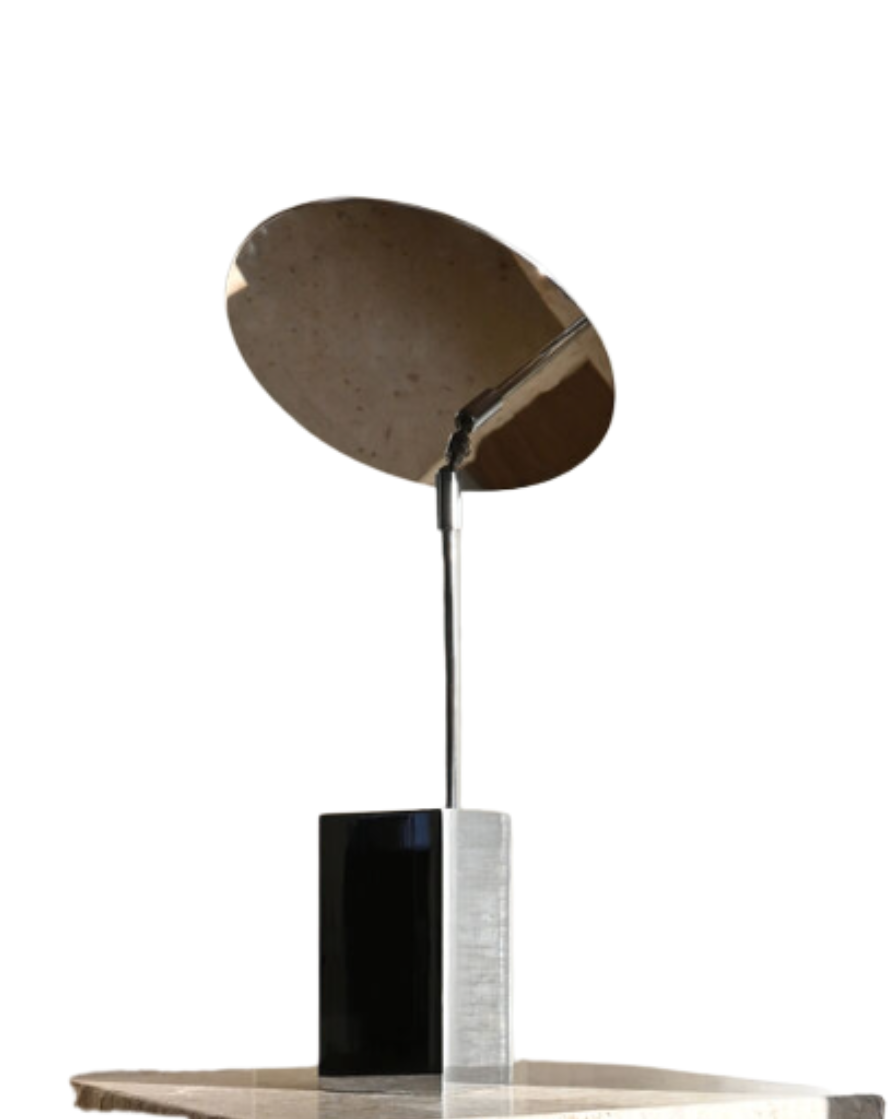 101 COPENHAGEN REFLECT Tischleuchte • chrome • 7 × 7 × 39 cm