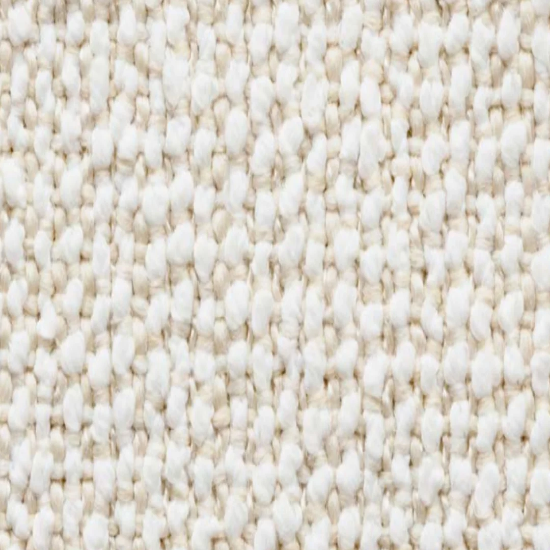 Polypropylene Boucle White