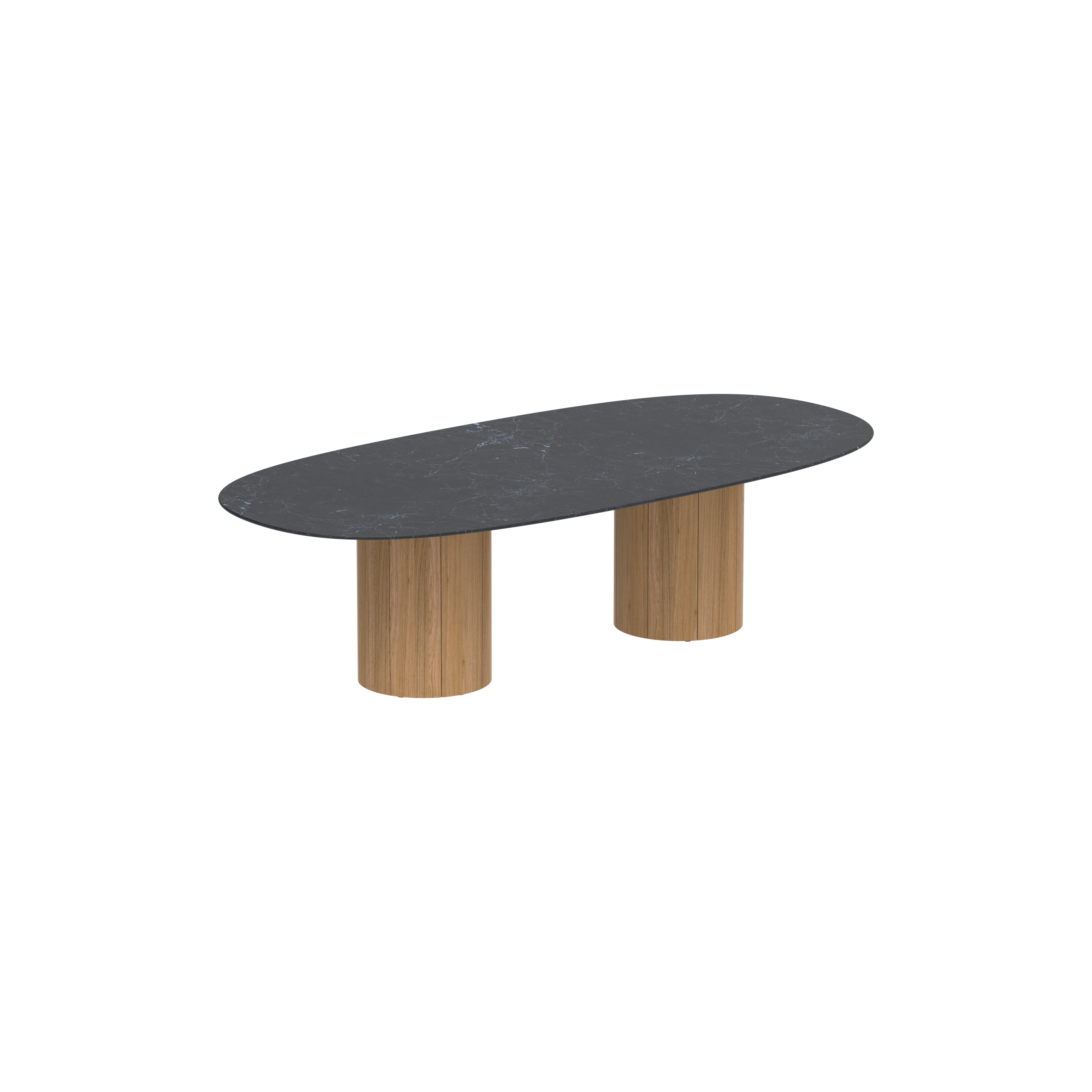 Royal Botania Regaliz Low Dining Superellipse • 250 x 120 cm