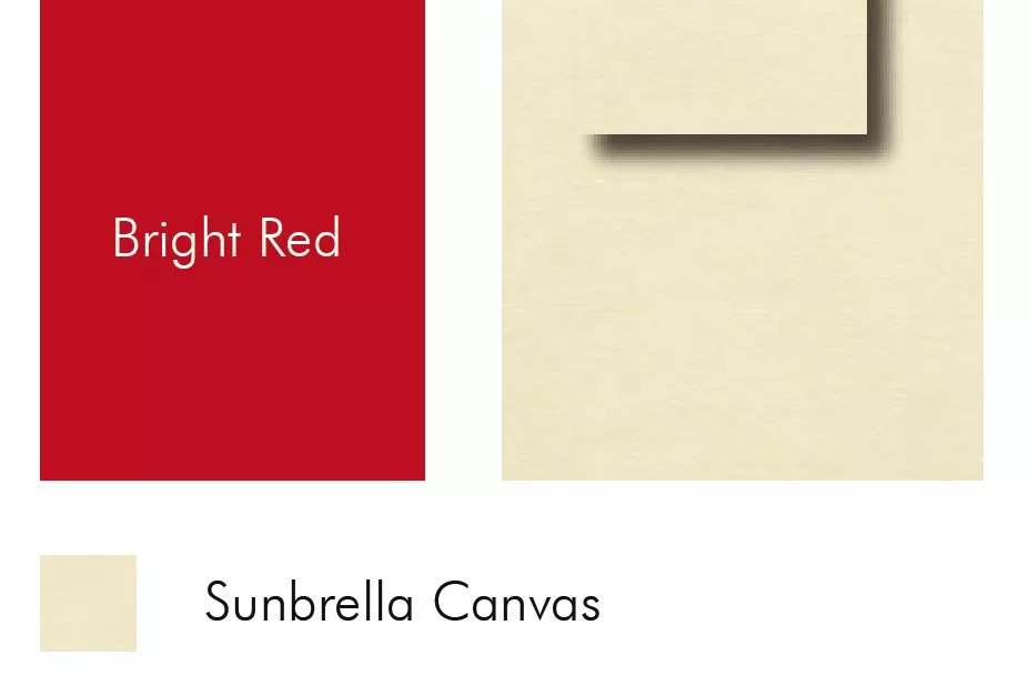 Red / Canvas