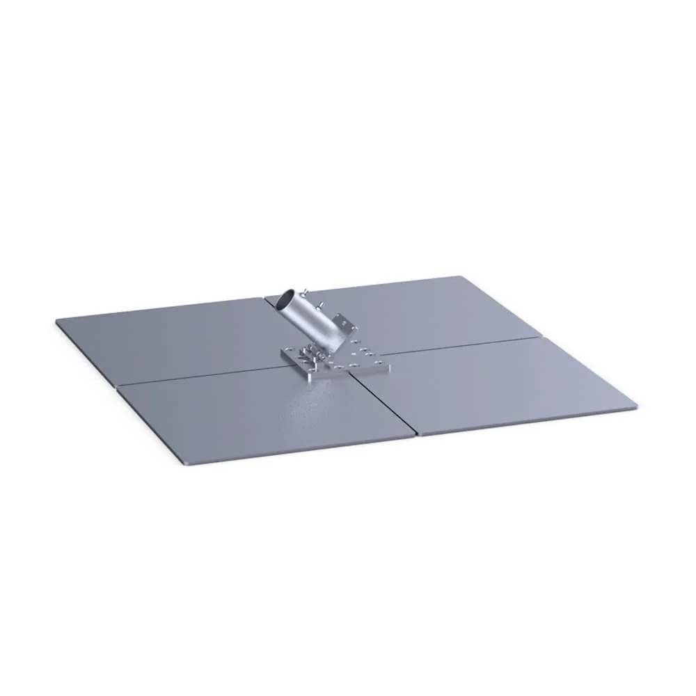 Standplatte - mit Klappschanier - 264kg