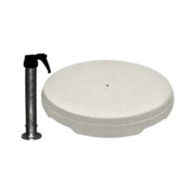 Betonsockel Z, 90kg inkl. Standrohr Z anthrazit