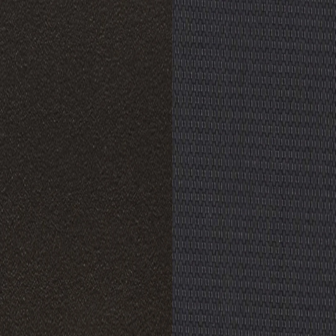 Edelstahl beschichtet Anthrazit / Batyline Schwarz