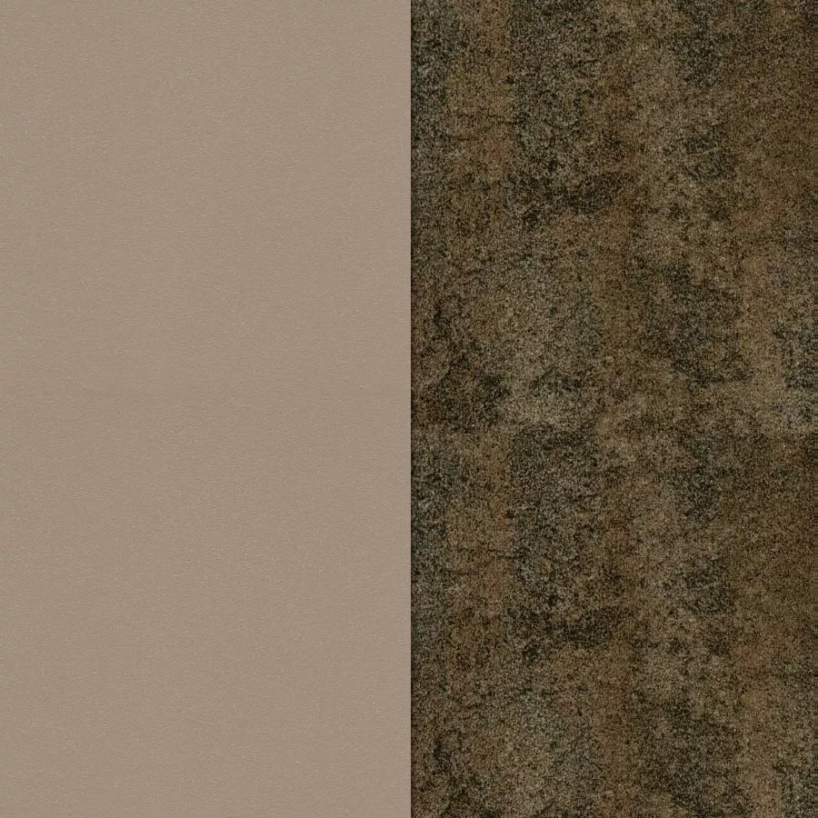 80 cm Aluminium  Cipria / HPL Corten