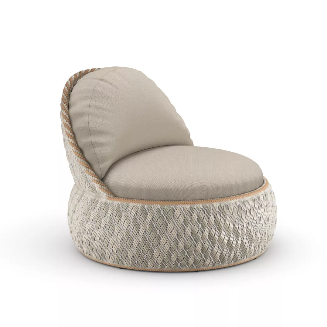 Dedon Dala Sessel in Beige ohne Hintergrund