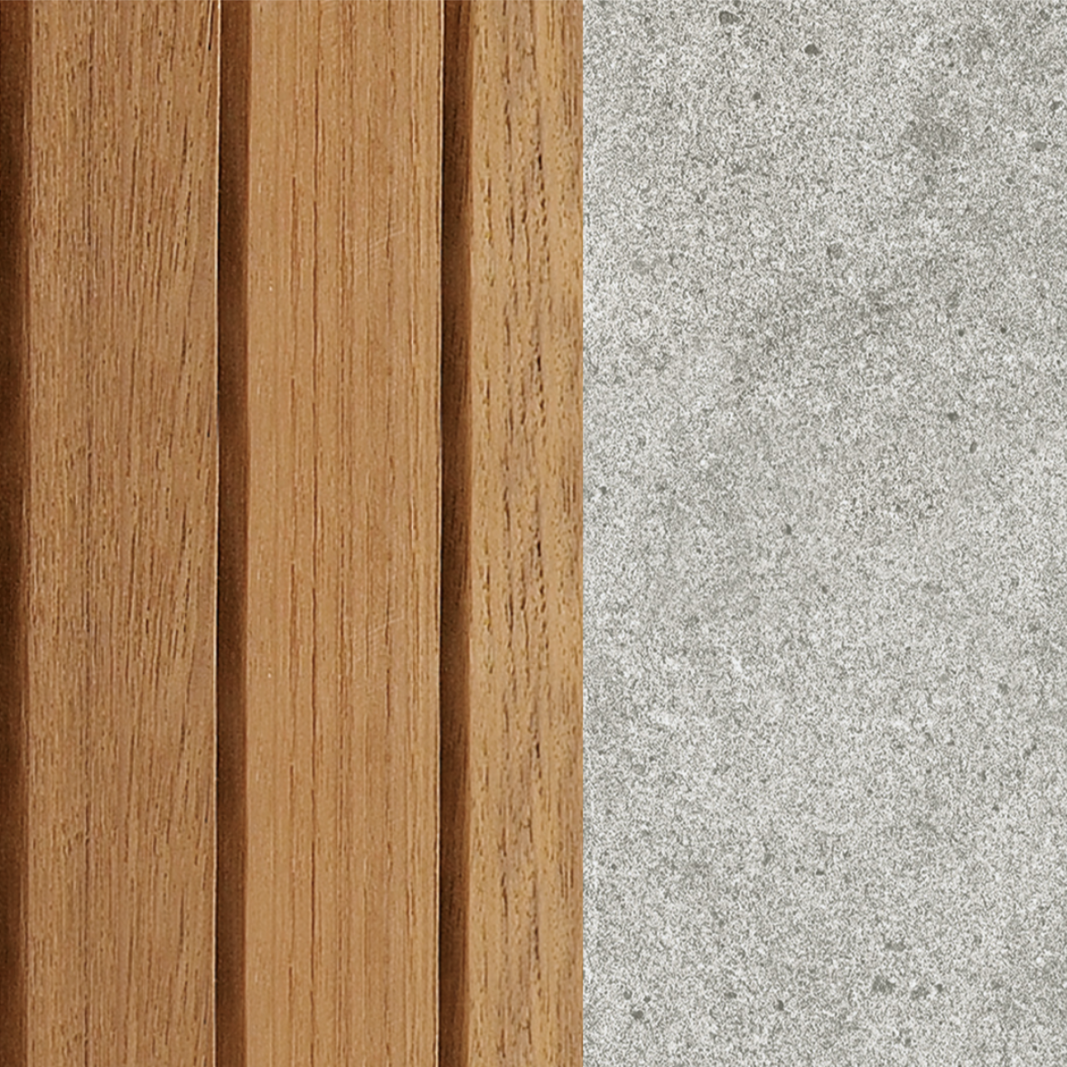 Teak/Keramik Brick beige 521