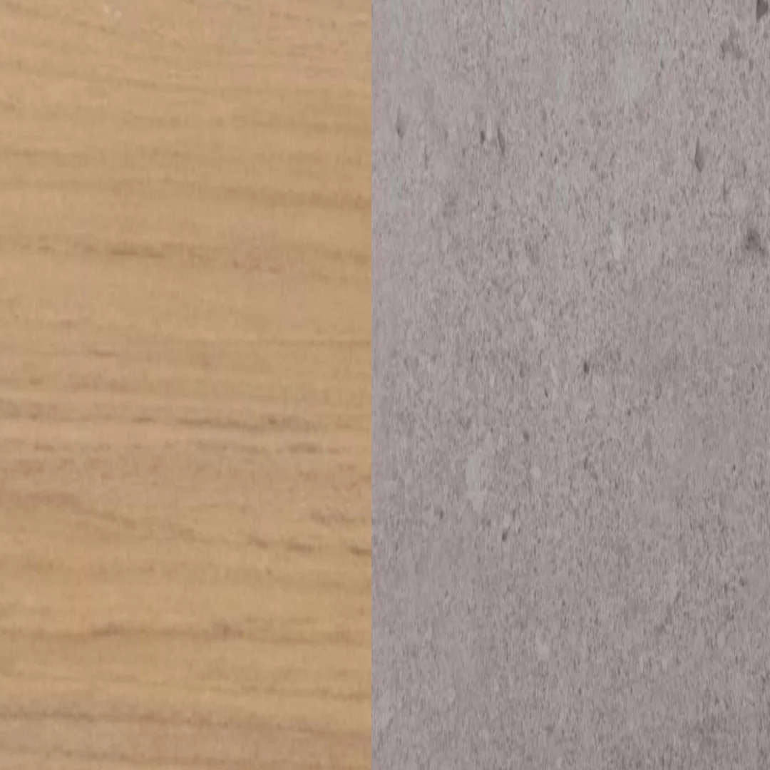 Aluminium beschichtet Teak / Keramik Terra Sabbia