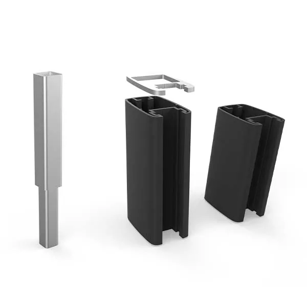 Rohrstück 15 cm inkl. Rohrverstärkung (nicht für Installation auf Fliesenfuß)