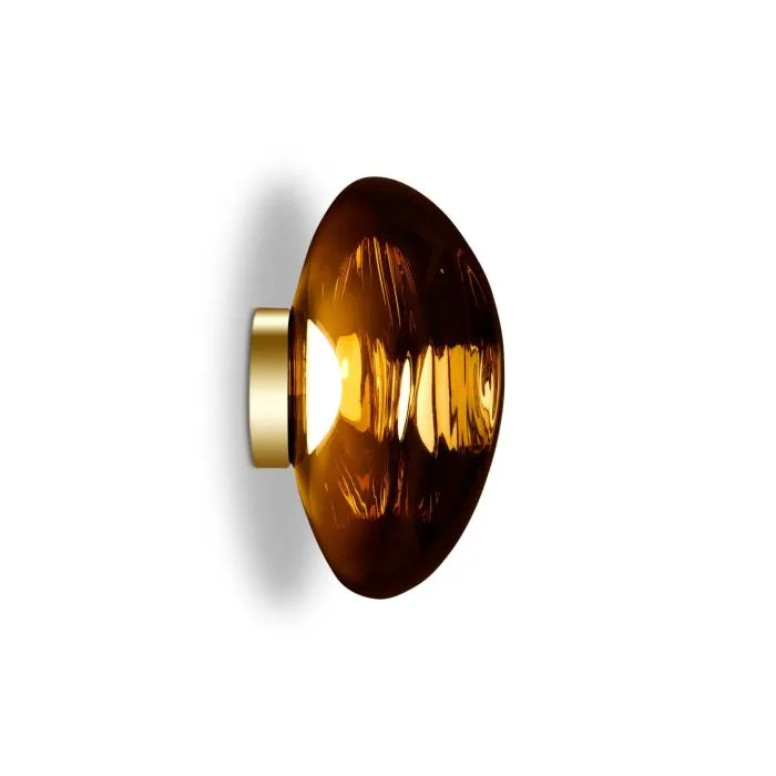 Tom Dixon Melt LED Surface Light Gold • Quick Ship
