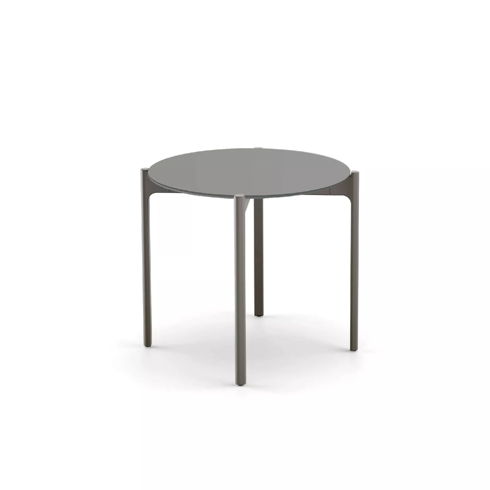 Dedon Izon Beistelltisch 54.5 cm in Grau ohne Hintergrund