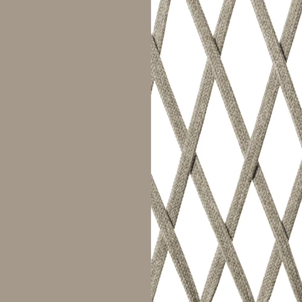 Polypropylen taubengrau / Gestell taubengrau (0828T)