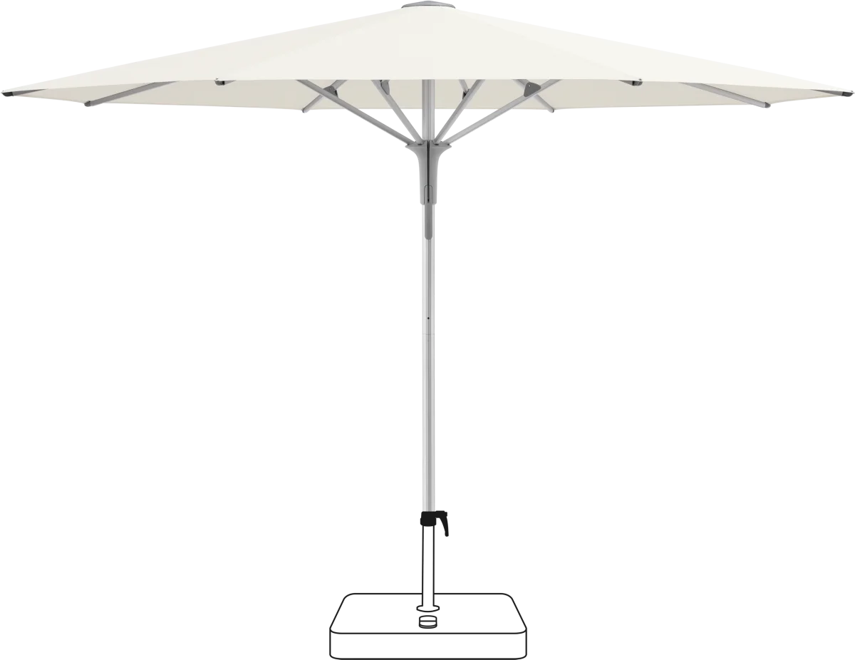 Glatz Sonnenschirm Fortero Pro Ø 350 cm - Stoffklasse 2 | 4 | 5