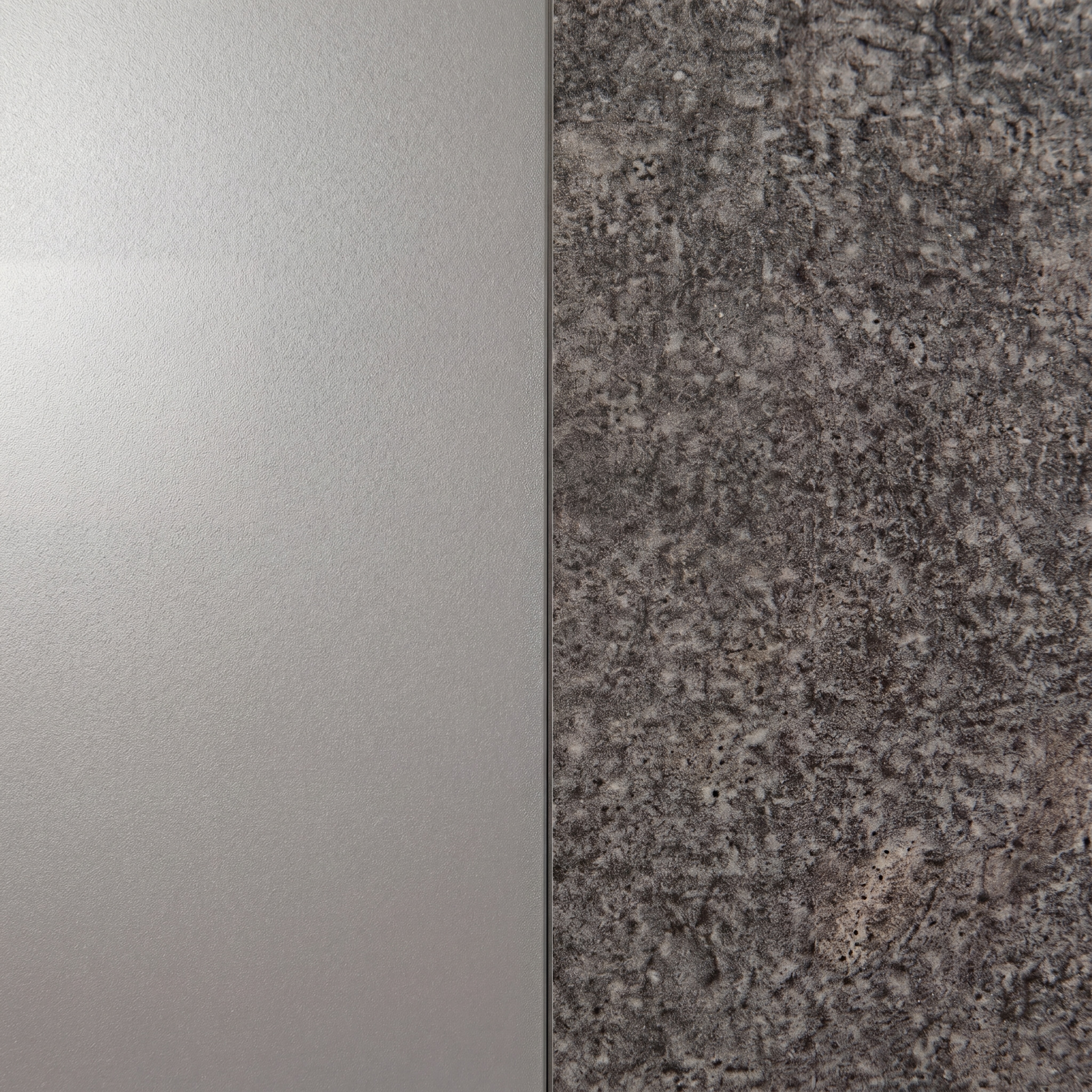 Aluminium beschichtet Grau / Keramik Terra Marrone