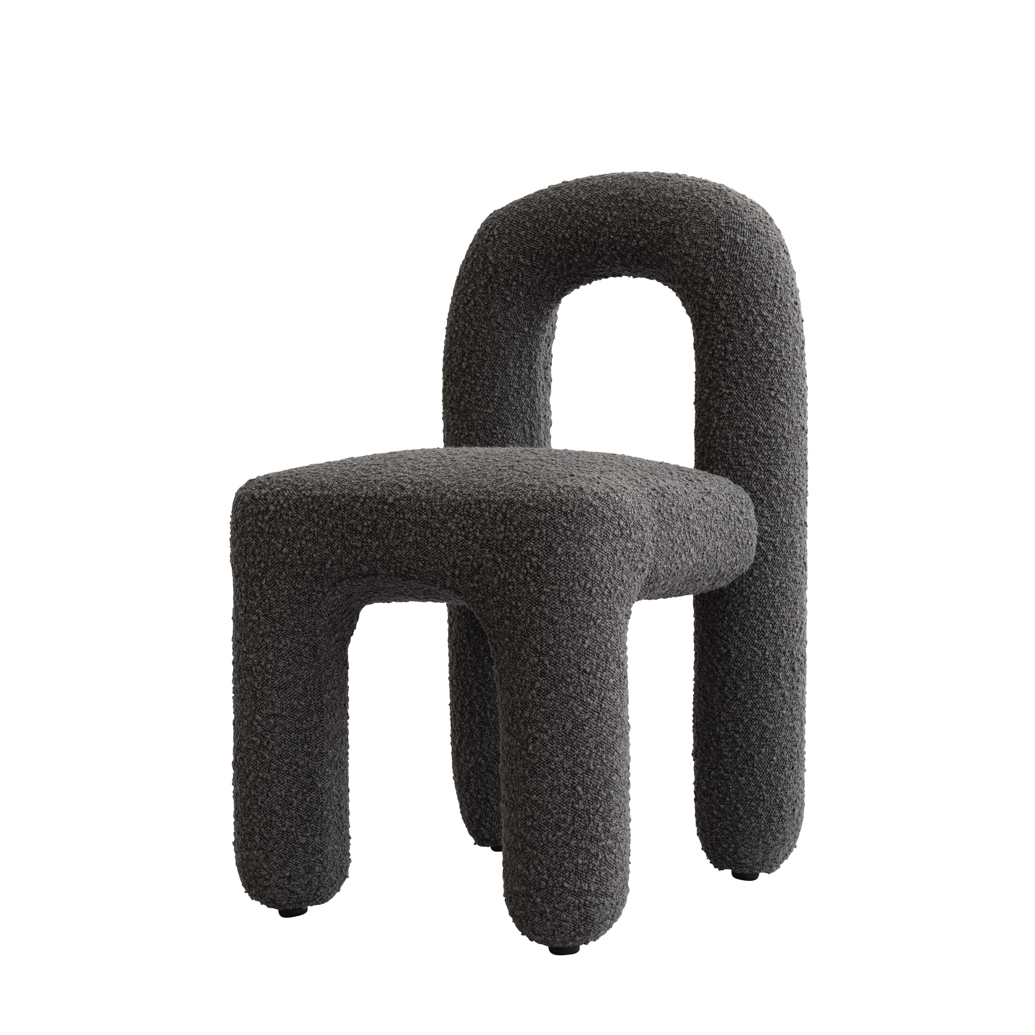 101 COPENHAGEN DAIKU • Stuhl  •  deep taupe •  gepolstert