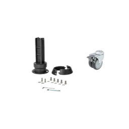 Sockelrahmen M4, 180kg inkl. Platten-Set 8 x Beton & 4 x Granitoptik & Standfus
