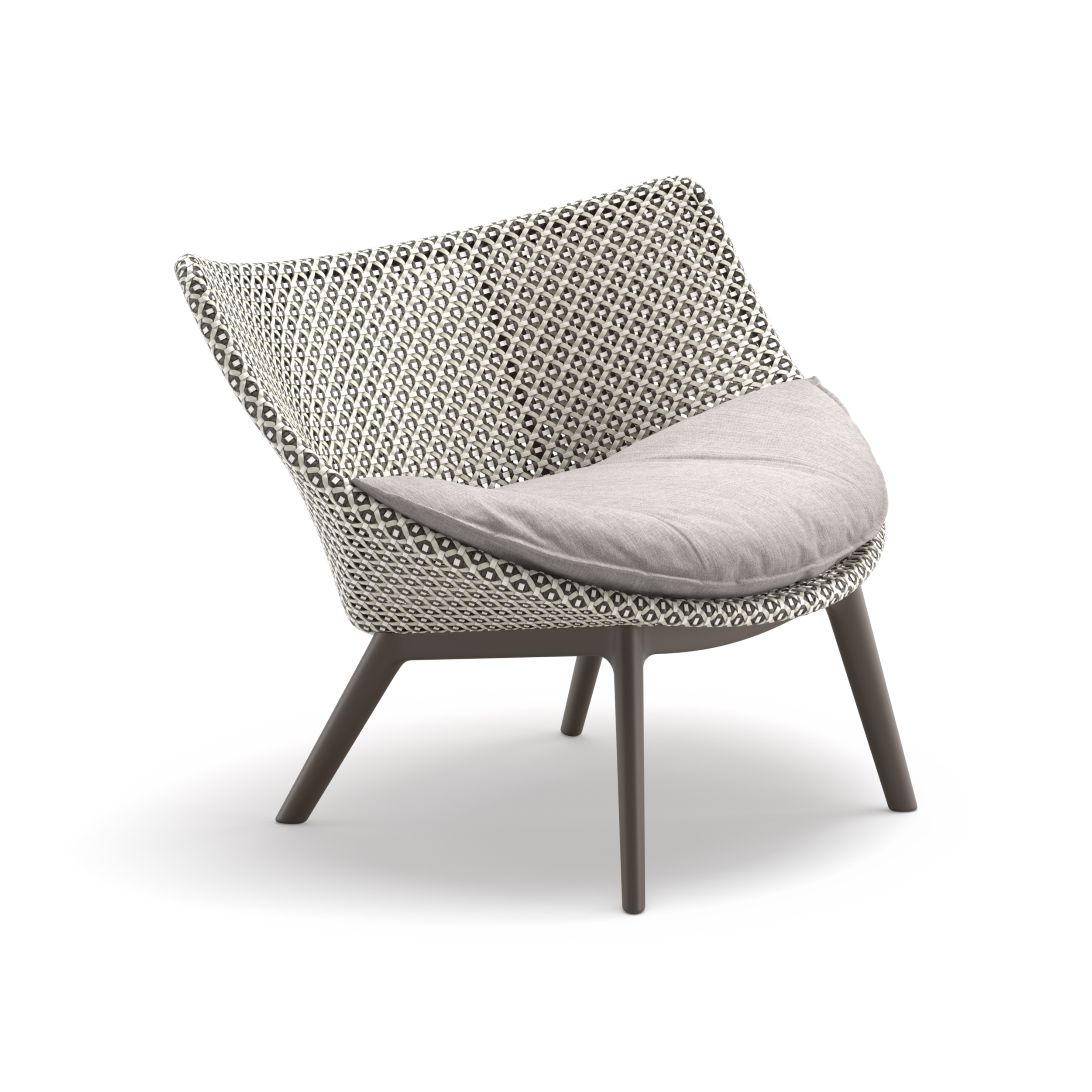 DEDON MBRACE Loungesessel • Aluminiumgestell