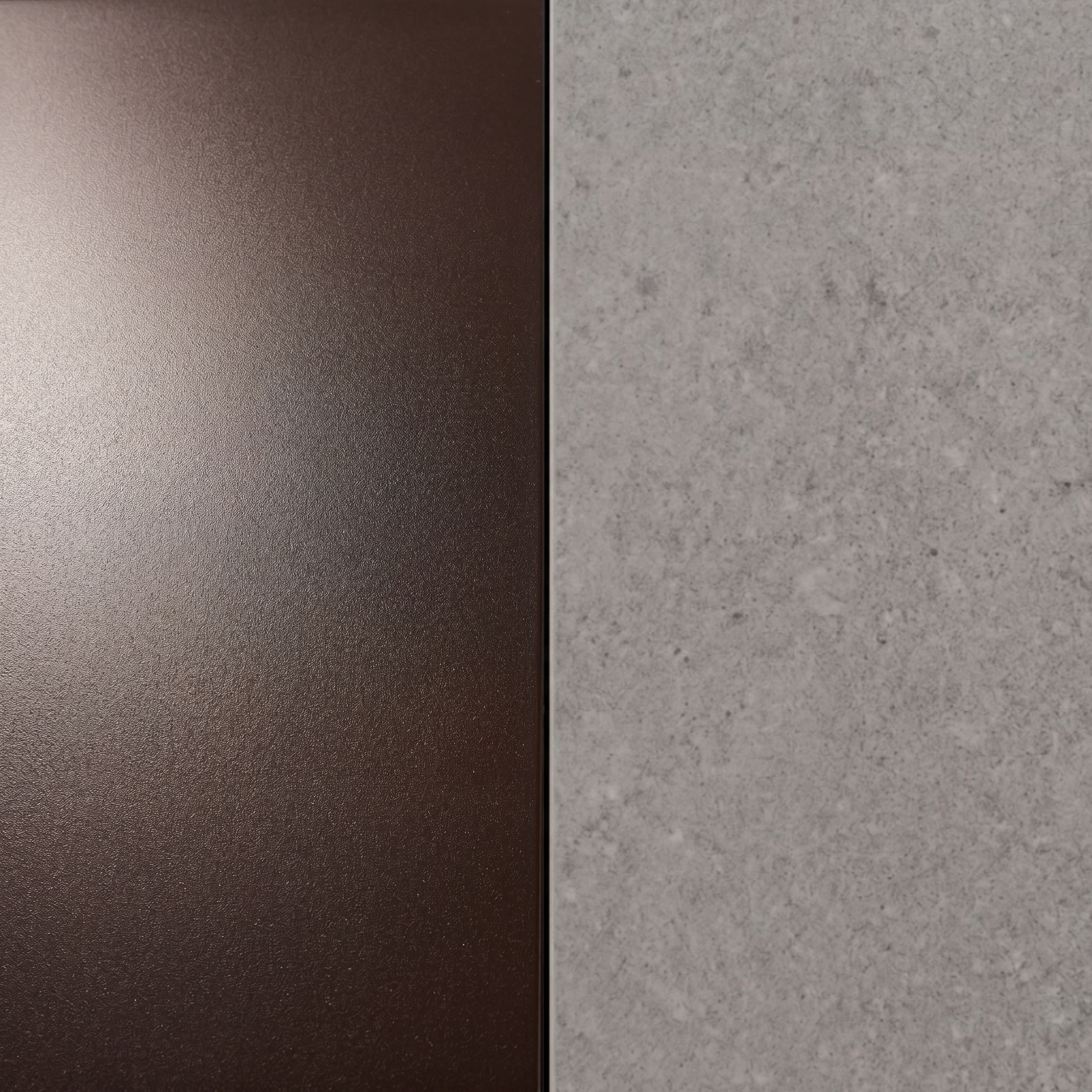 Aluminium beschichtet Bronze / Keramik Terra Sabbia