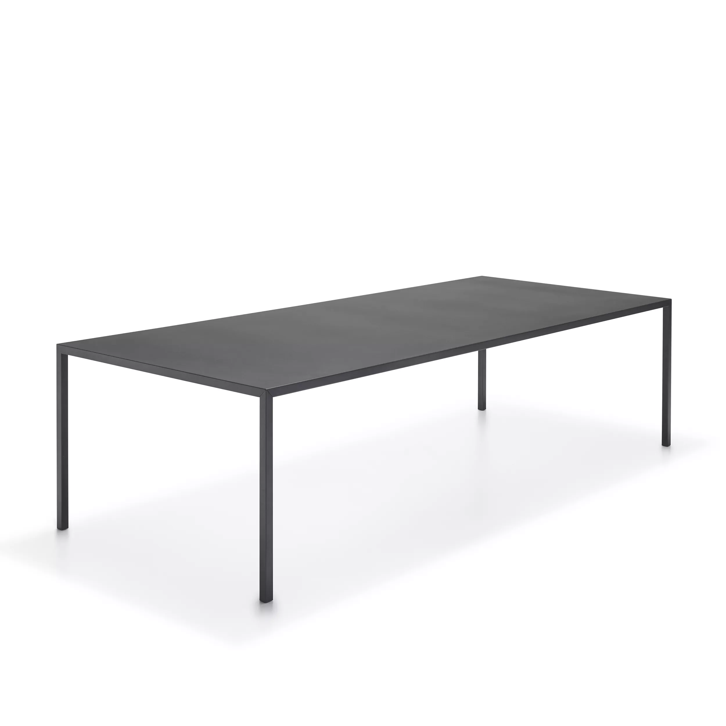 MDF Italia Tense Tisch in Schwarz ohne Hintergrund