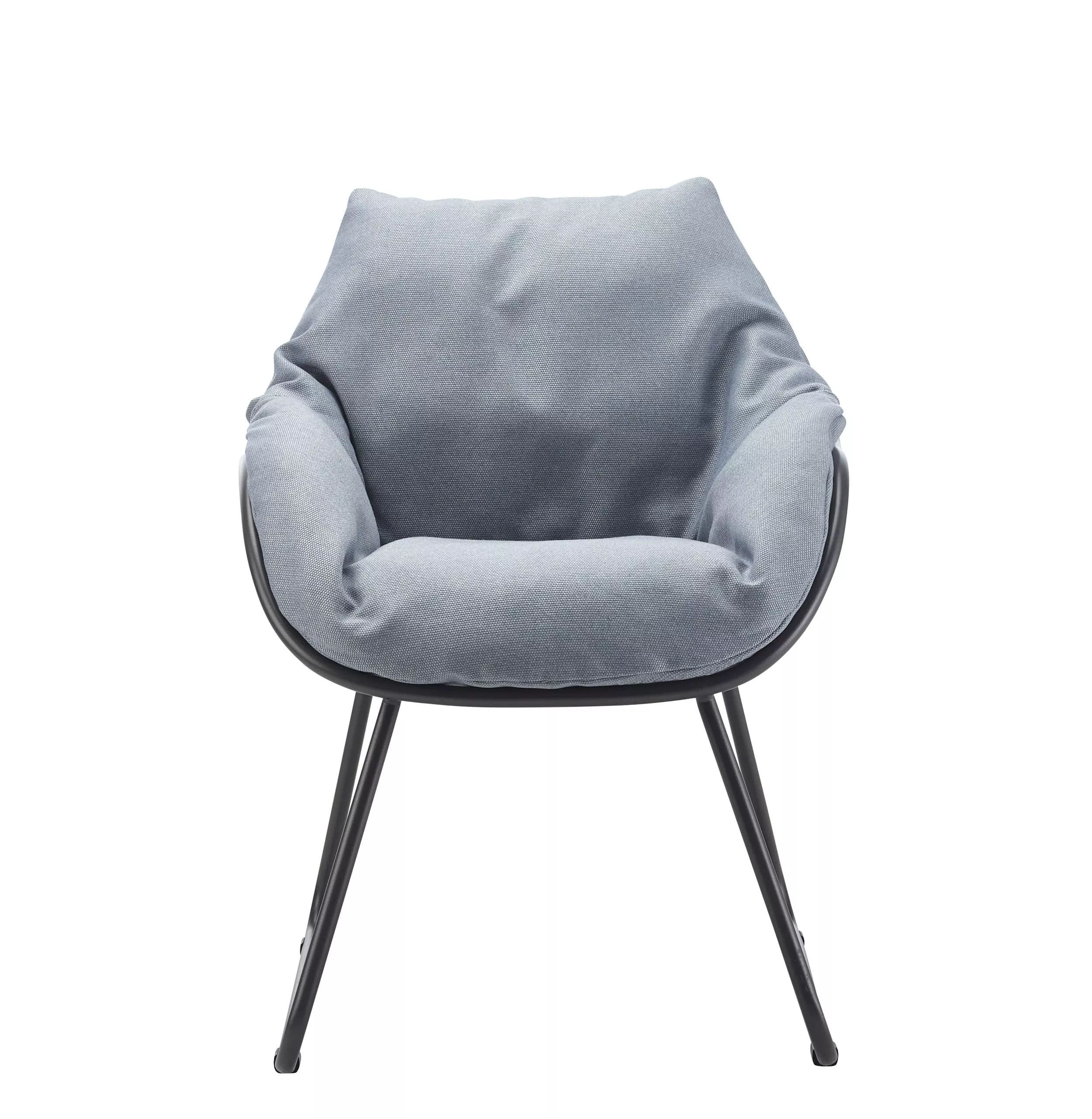 Solpuri Chill Dining Sessel in Anthracite ohne Hintergrund