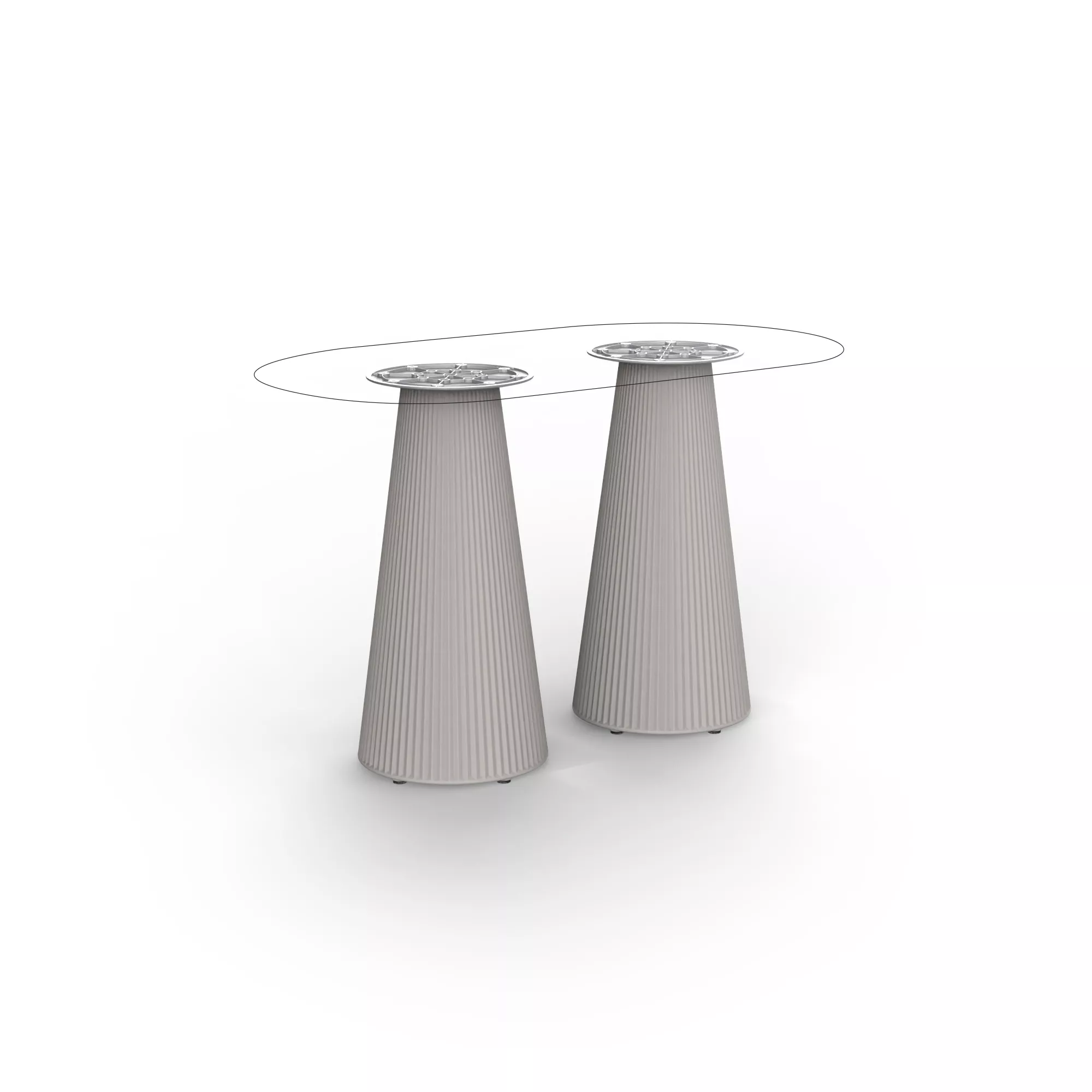 Vondom Gatsby Esstisch 119x69x73 cm