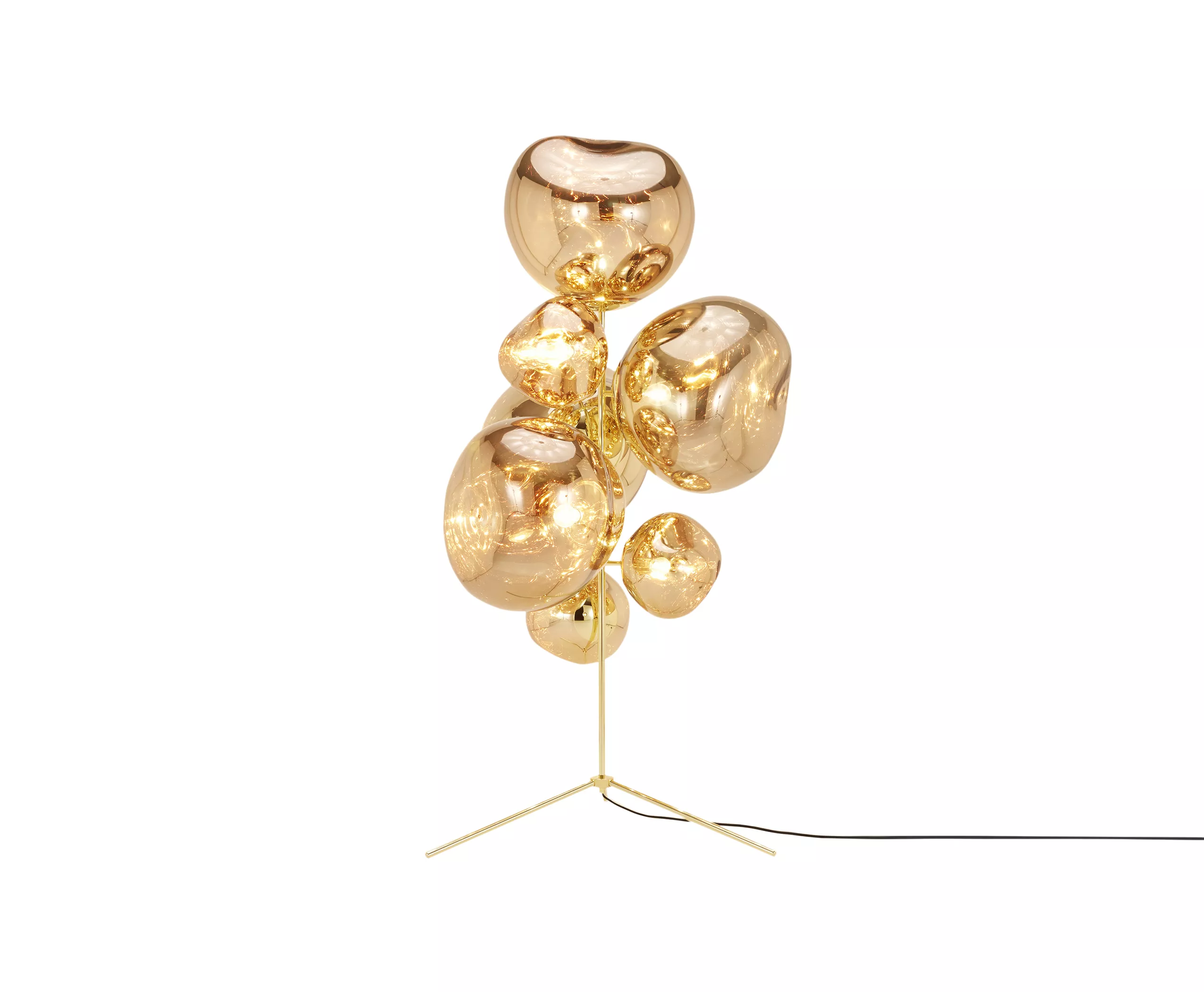 Tom Dixon Standkronleuchter Melt Gold