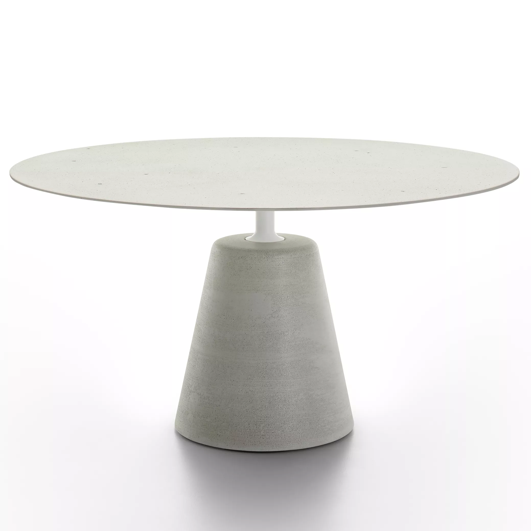 MDF Italia Rock Table Tisch in Weiß ohne Hintergrund