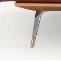 schrägfuss chrom glänzend