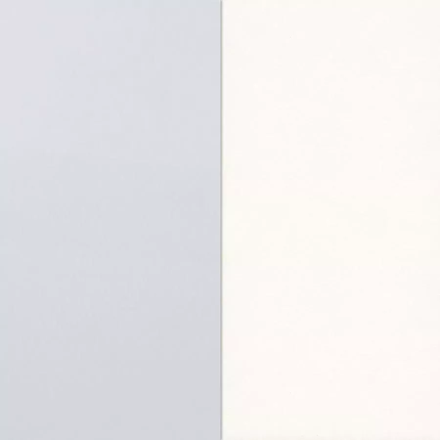 80x80 cm Aluminium / HPL White