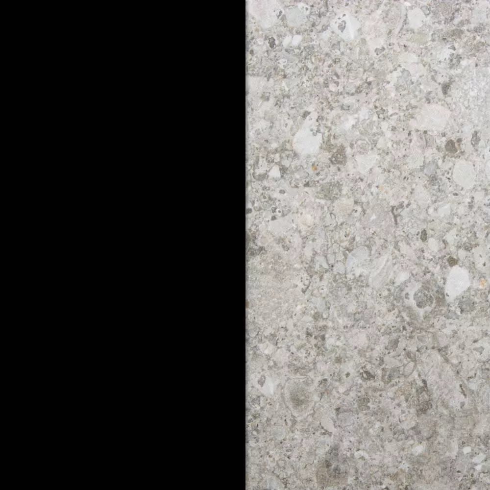 Aluminium beschichtet Schwarz / Keramik Ceppo Dolomitica