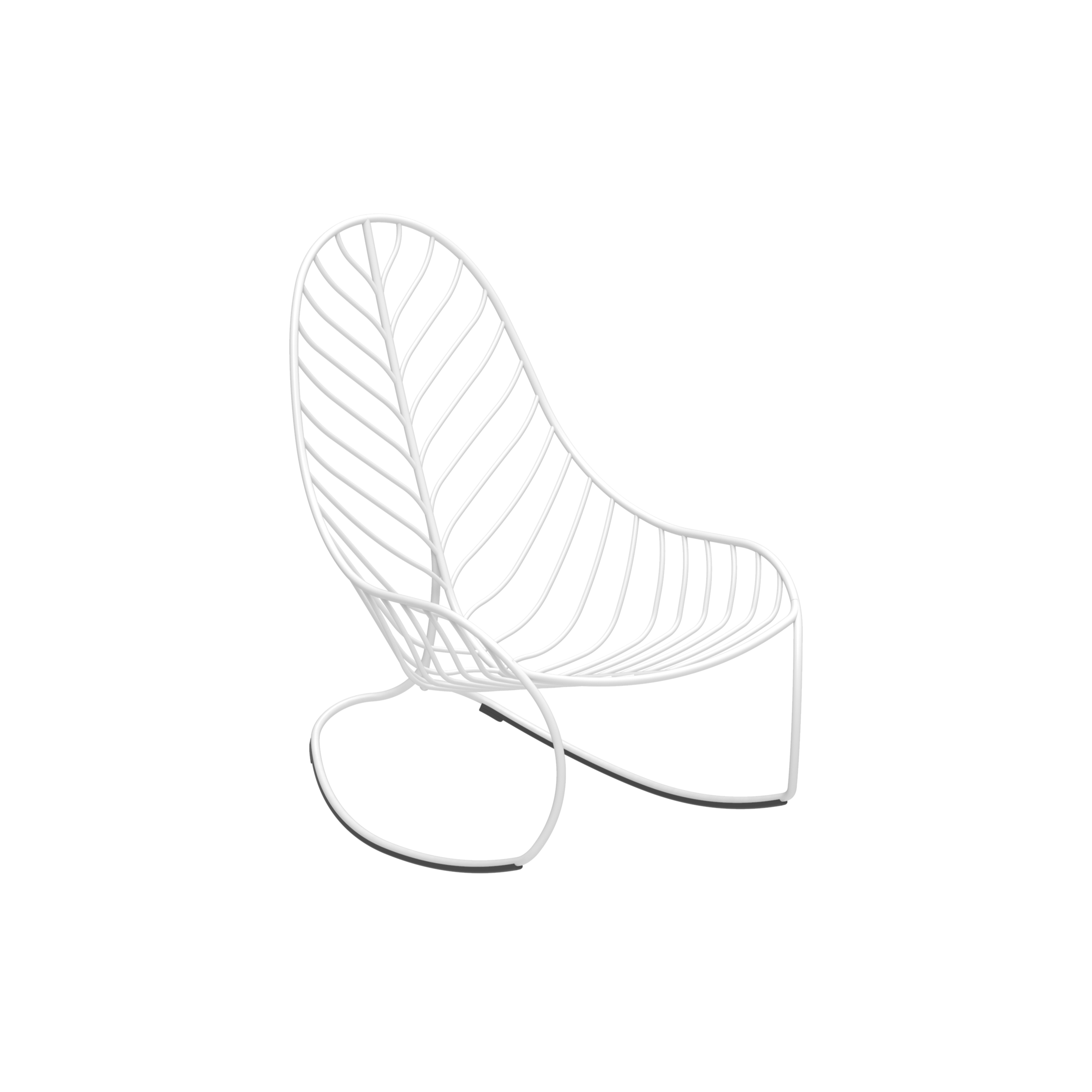 Royal Botania Schaukelstuhl Folia • Edelstahl