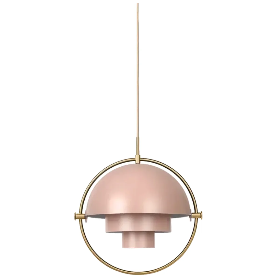 Brass Base / Rose Dust Semi Matt Shade