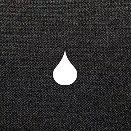 Acrylic Black Stone wasserfest abgerundet