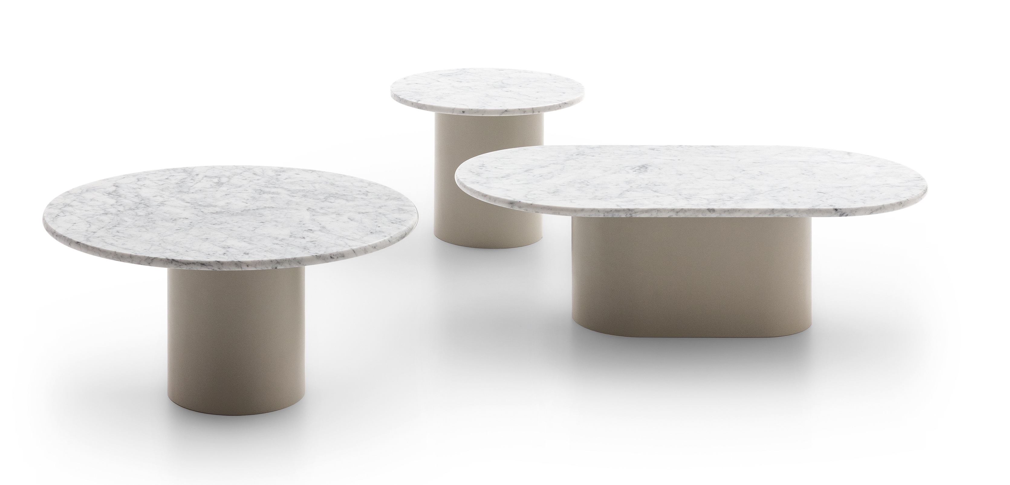 DITRE ITALIA ARCADE Couchtisch • Marmorplatte