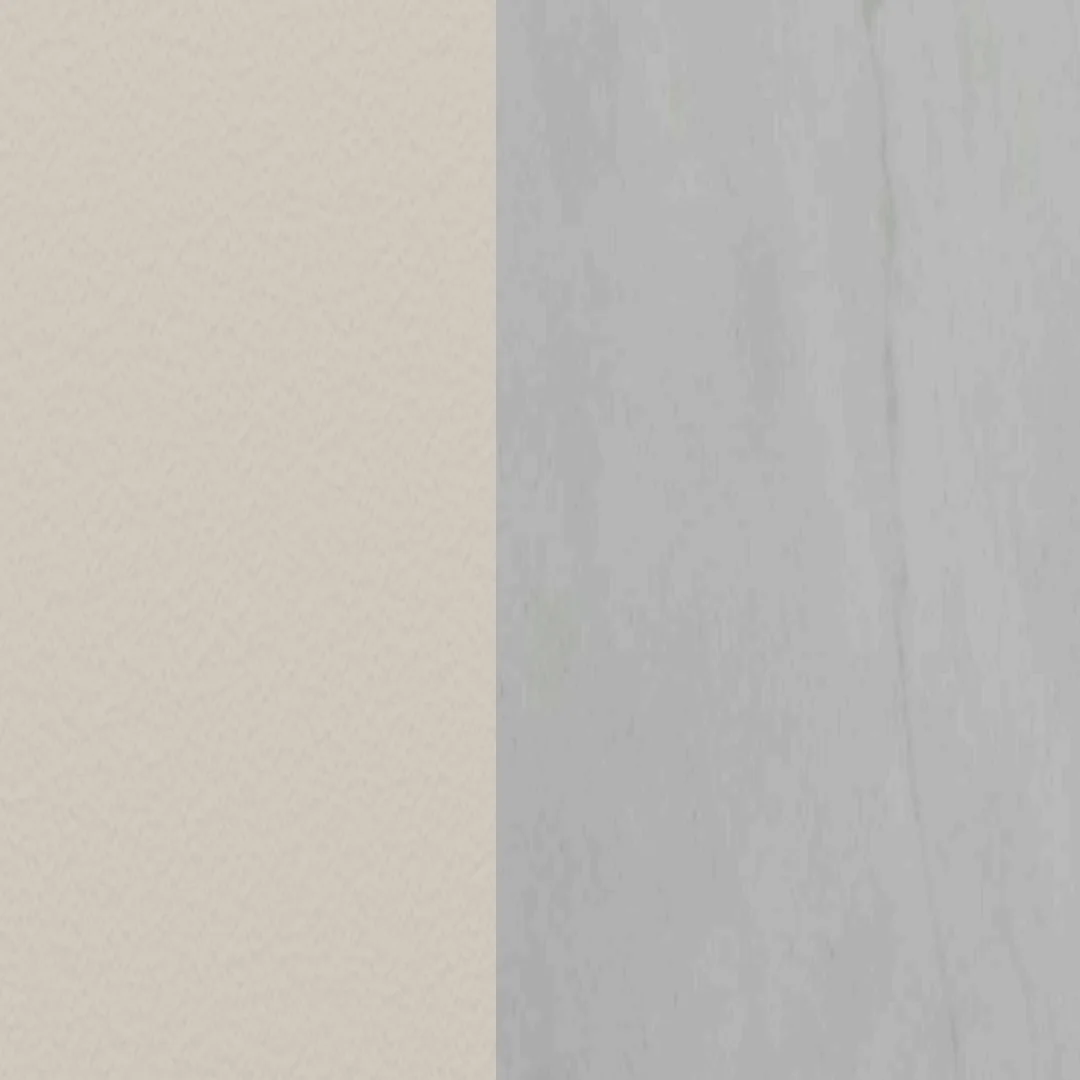 Aluminium beschichtet Pebble / Keramik Bianco Statuario