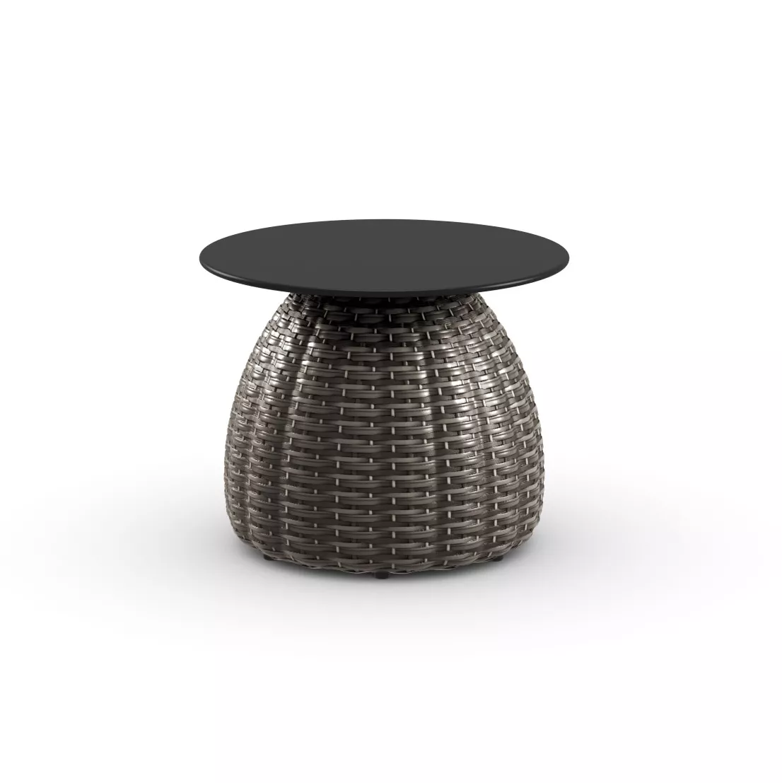 Dedon Porcini Beistelltisch 51 cm in einem modernen Design ohne Hintergrund