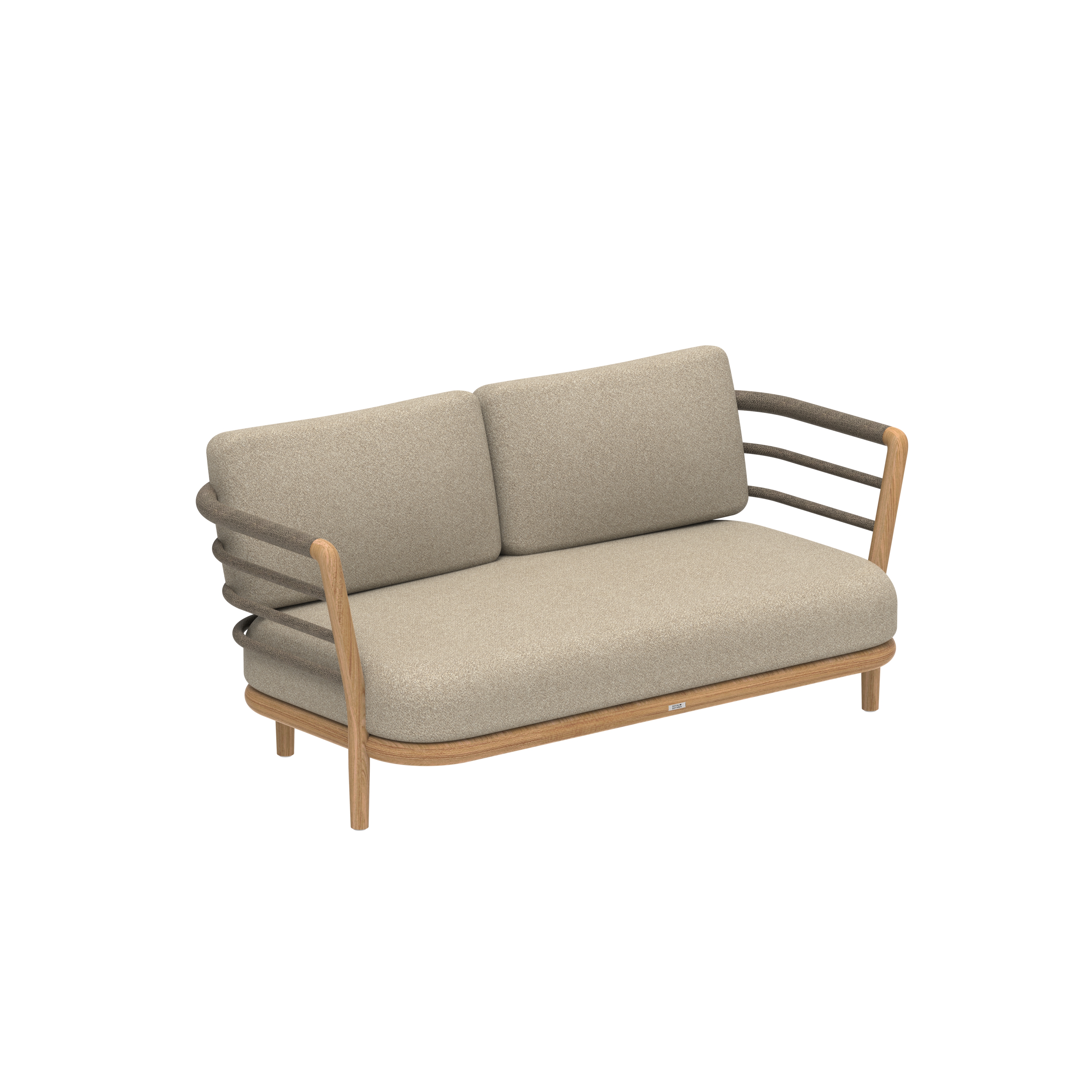 Royal Botania Archy Lounge 2-Sitzer mit Armlehnen