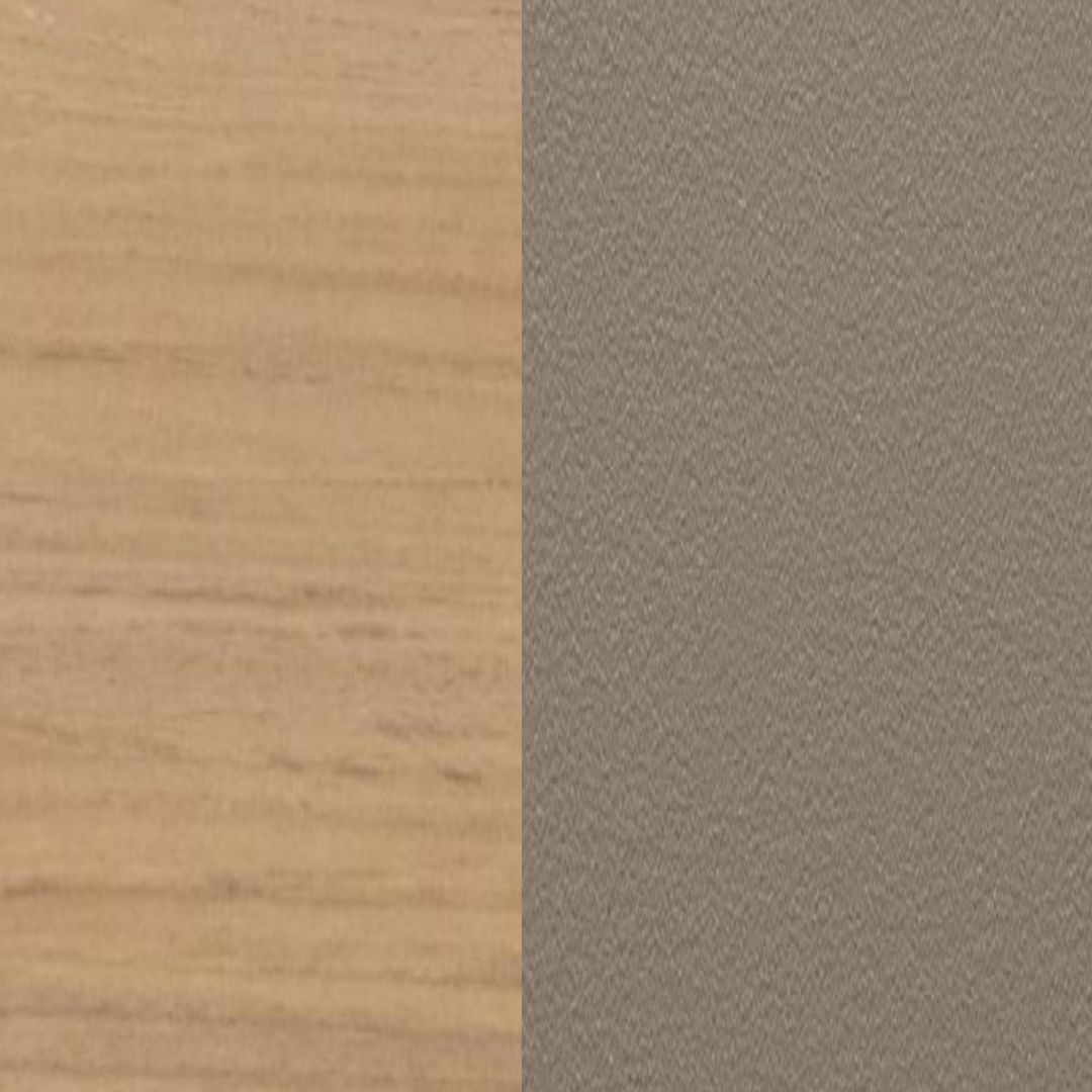 Aluminium beschichtet Sand /Teak