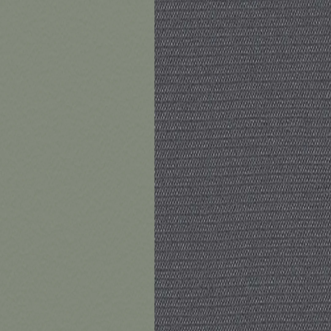 Aluminium beschichtet Sage / Textile Rock