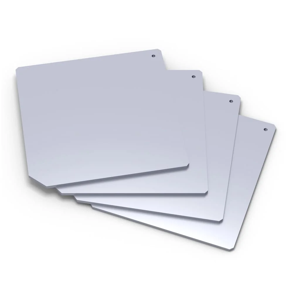 2x Stahlplatten 4er-Set - 236kg