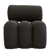 DEEP TAUPE Bouclé Indoor