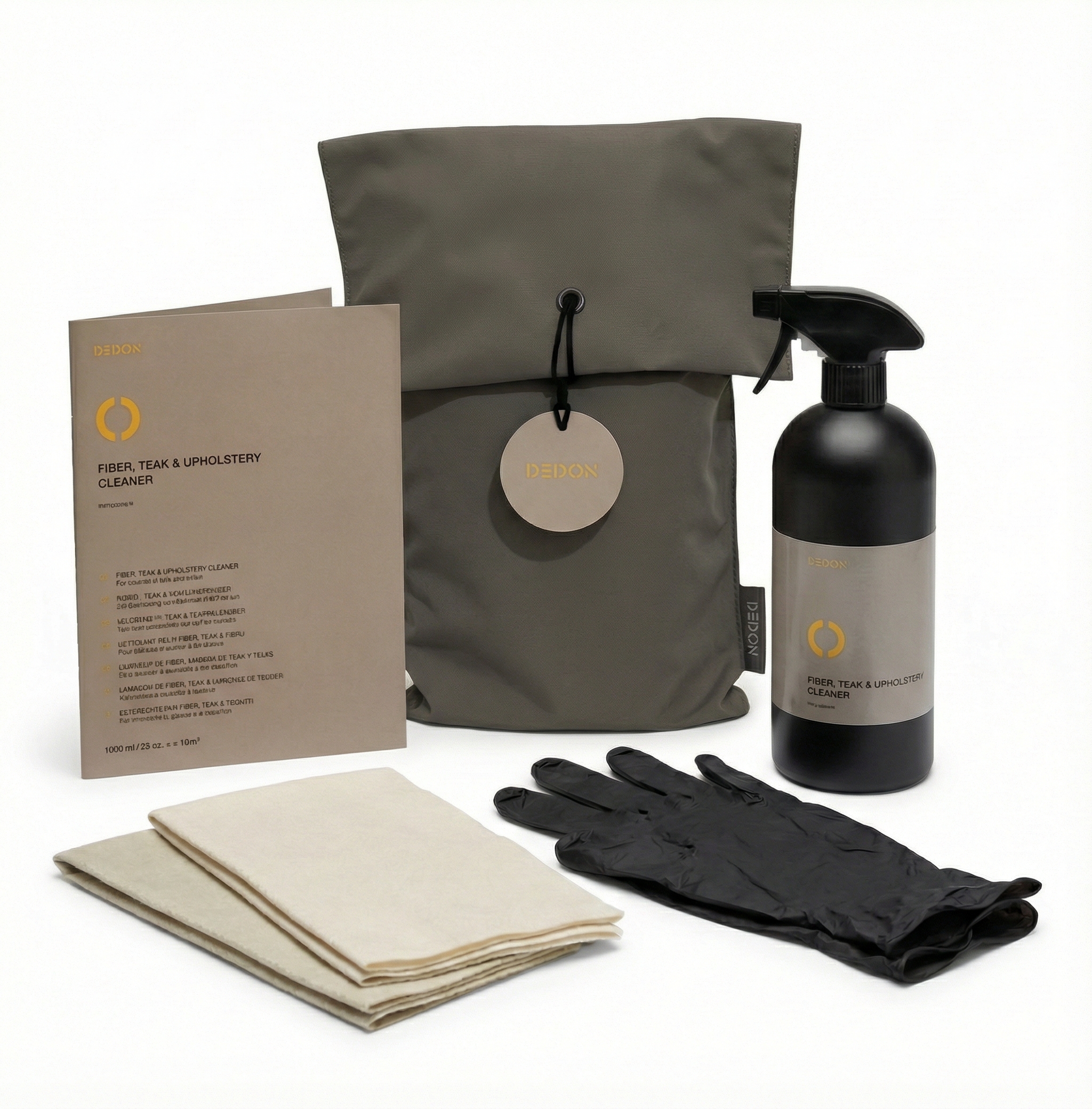 Faser-, Teak- & Polsterreiniger (im Wert von 88€) - Kostenfrei