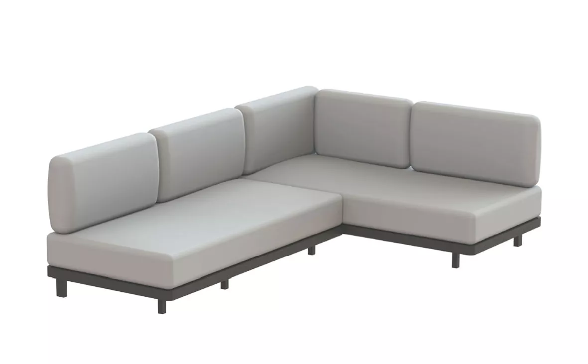 Royal Botania Red Label • Alura Lounge Ecksofa 01 • 245 cm rechts/links
