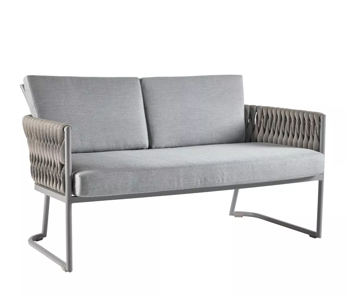 Sifas Basket Gartensofa Zweisitzer exkl. Polster